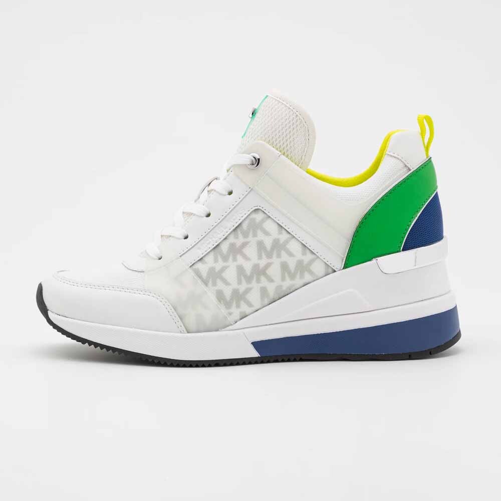 

Кроссовки Michael Kors Georgie Trainer Sneakers, белый/разноцветный