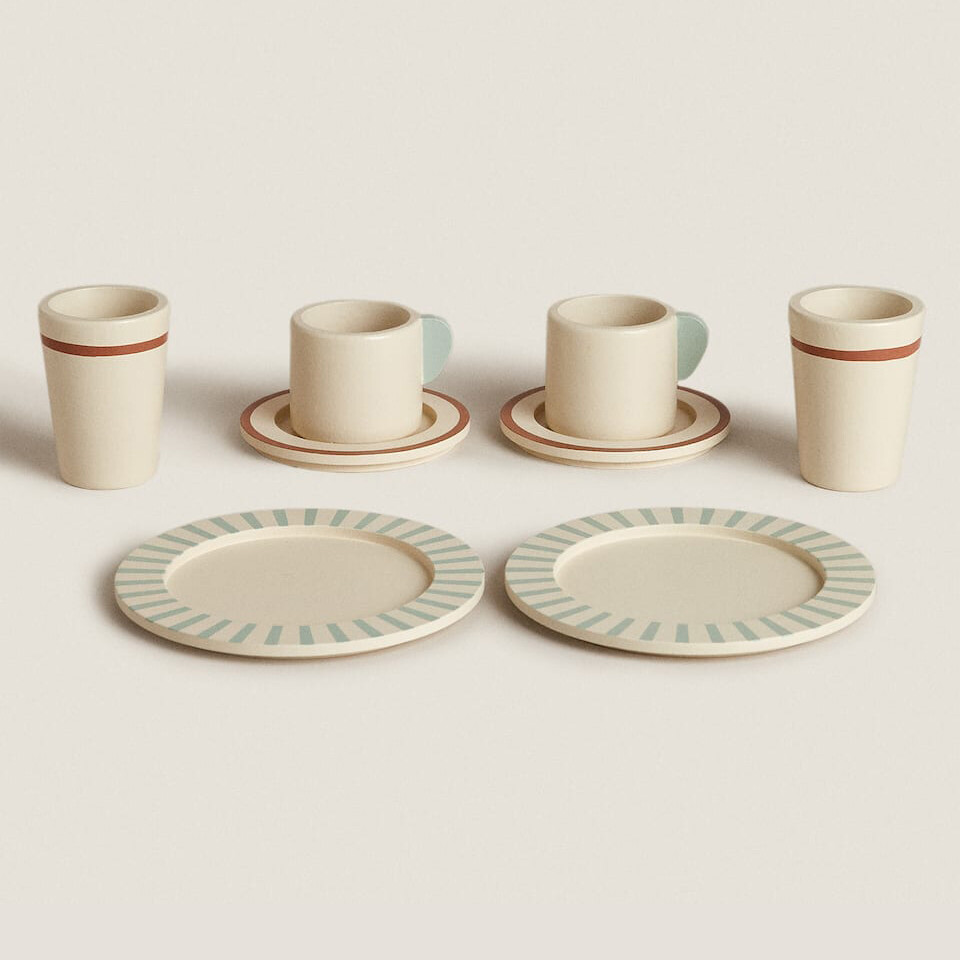 

Игрушечная посуда Zara Home Tableware, 8 предметов, мультиколор
