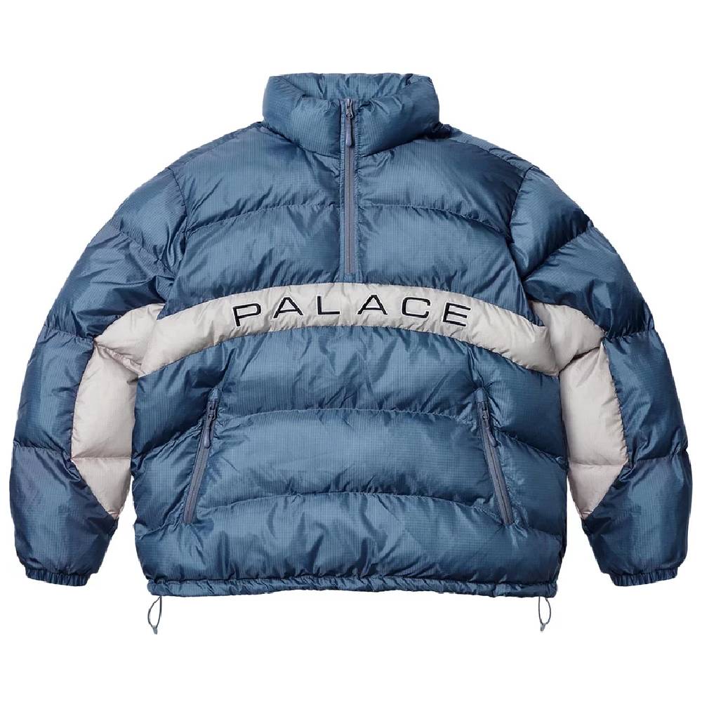 Куртка Palace Ripstop Arc Puffa, синий цена и фото