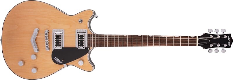 

Gretsch G5222 Electromatic Double Jet BT с V-Stoptail, накладкой на гриф Laurel, Aged Natural — CYG22020741 G5222 Electromatic Double Jet BT with V-Stoptail, Laurel Fingerboard, - CYG22020741