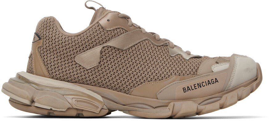 

Бежевые кроссовки Track.3 Balenciaga