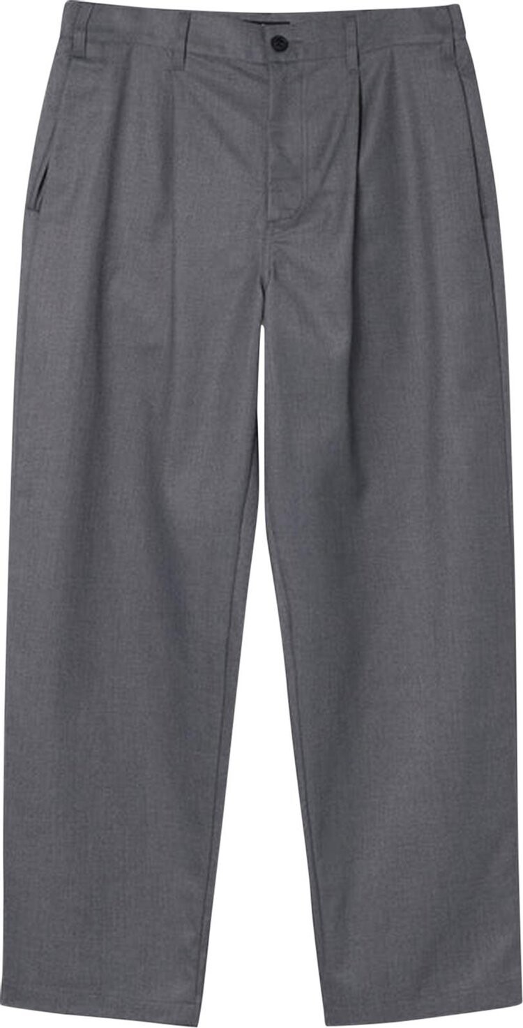 

Брюки Stussy Volume Pleated Trouser 'Grey', серый