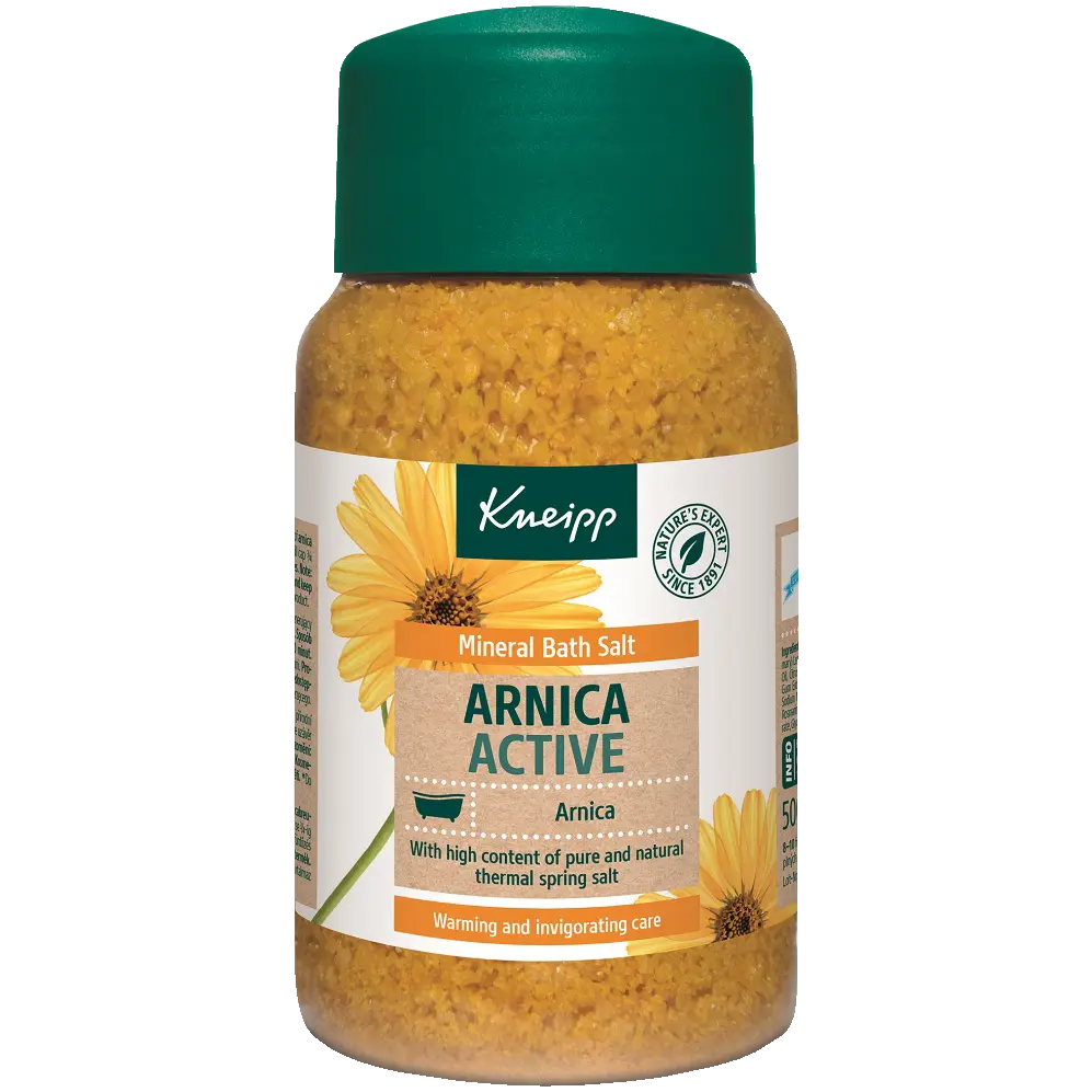 

Kneipp Arnica Active кристаллы для ванн, 500 г
