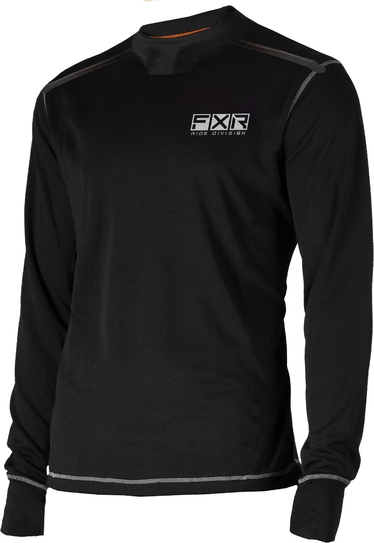 Рубашка функциональная FXR Vapour Merino с длинными рукавами, черный рубашка с длинными рукавами etudes x batia suter illusion цвет белый черный