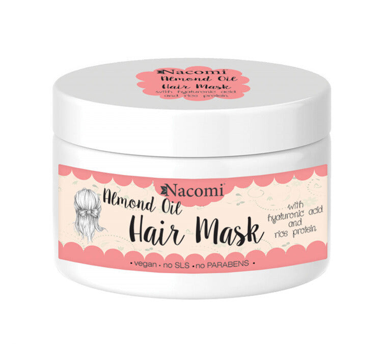 

Nacomi Almond Oil Hair Mask маска для волос с маслом сладкого миндаля 200мл