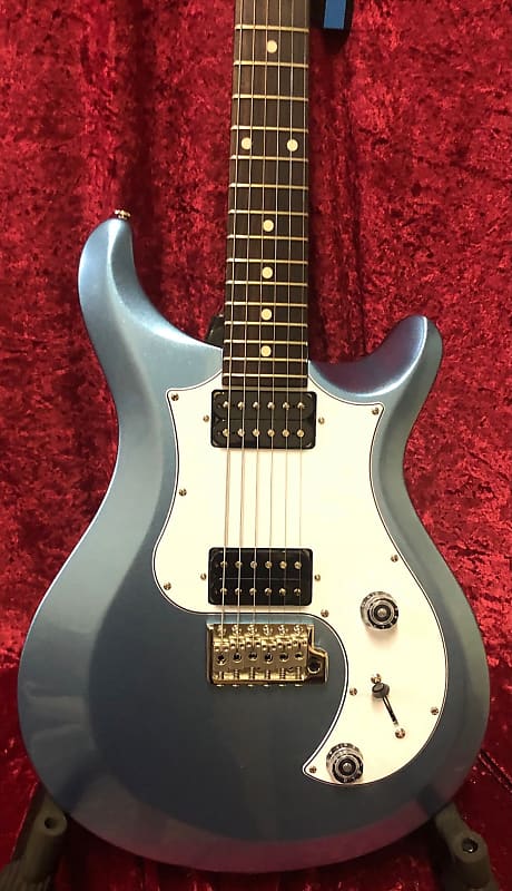 Гитара PRS S2 Frost Green Blue Metallic морозно-синий металлик цена и фото