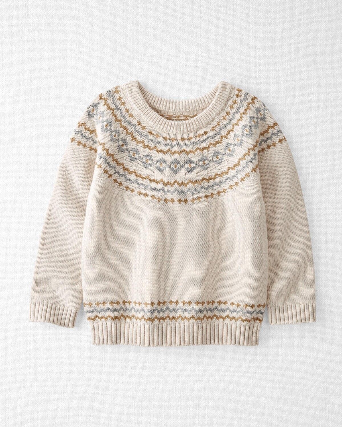 

Свитер Fair Isle из органического хлопка для малышей Carter's