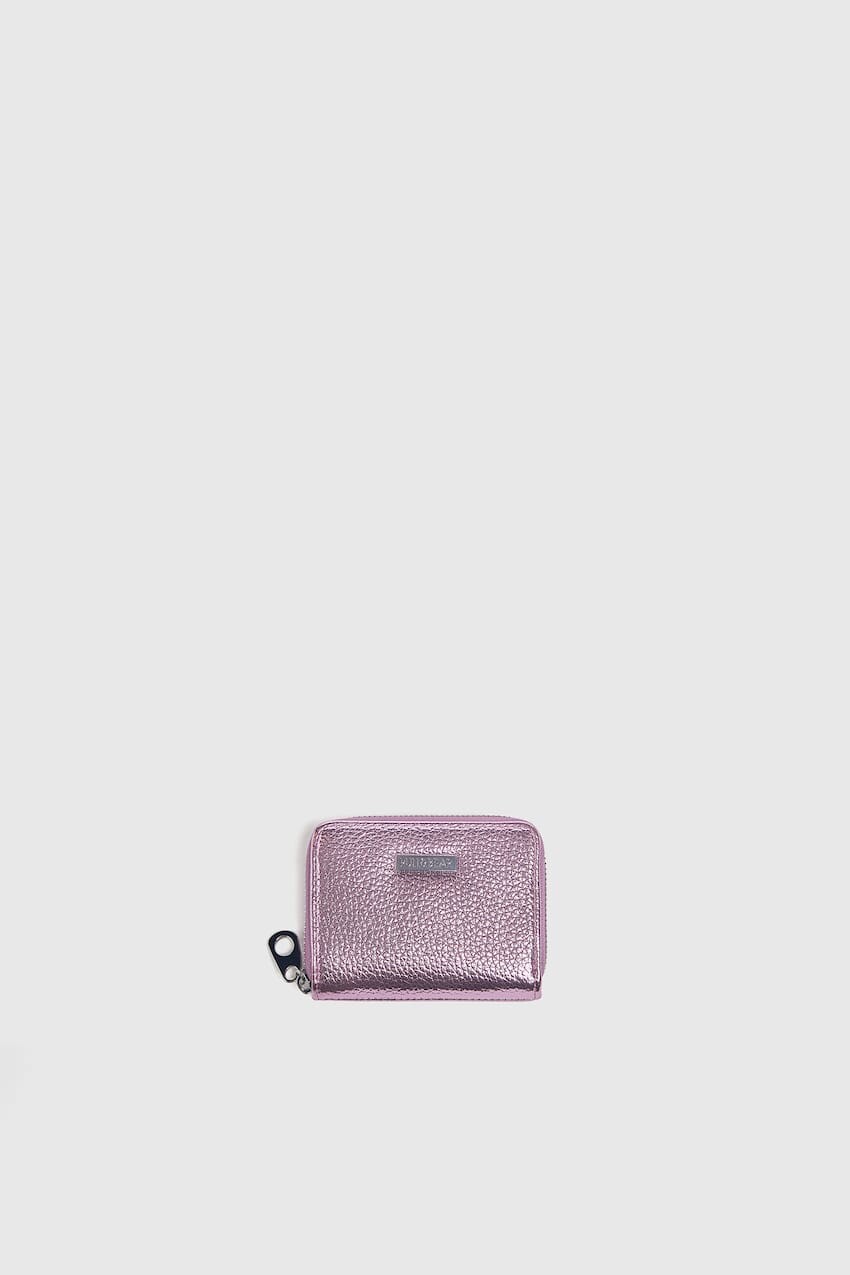 

Металлическая визитница Pull&Bear, лиловый