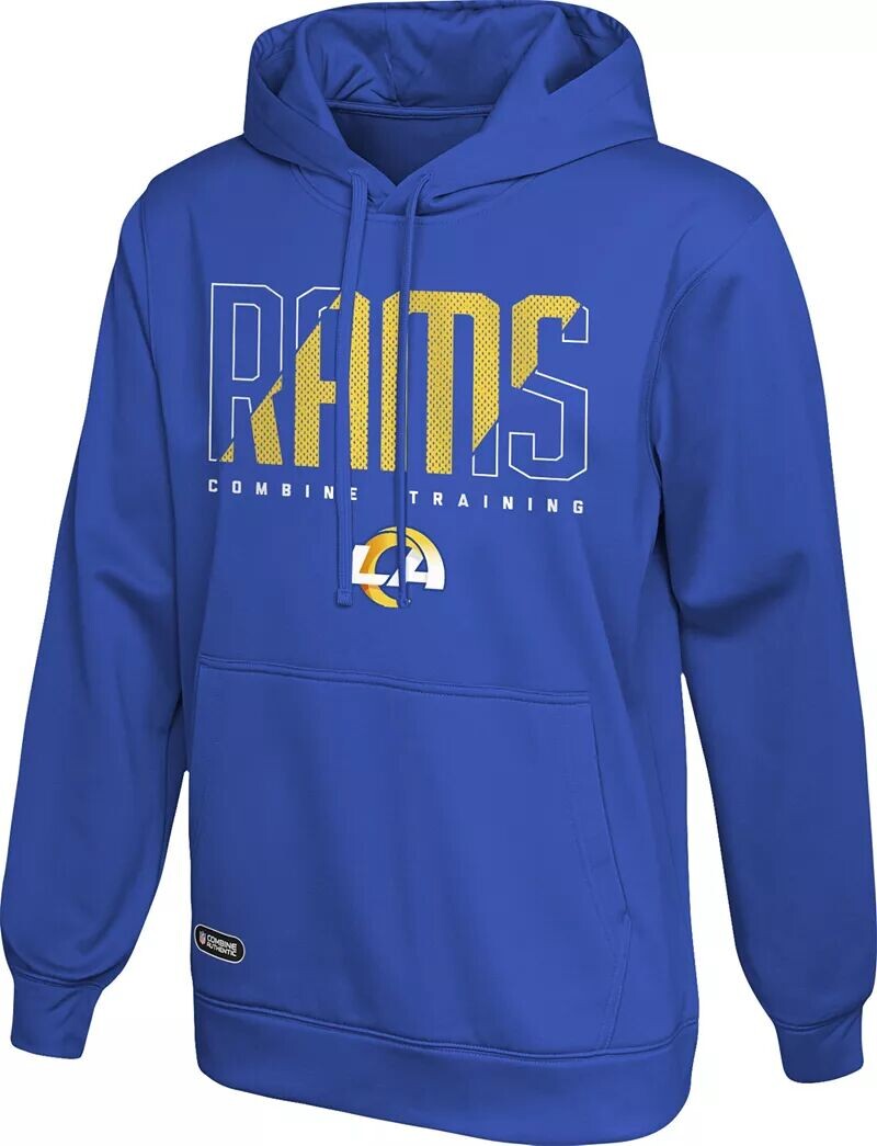 

Мужская цветная толстовка Nfl Combine Joint Los Angeles Rams Backfield Team