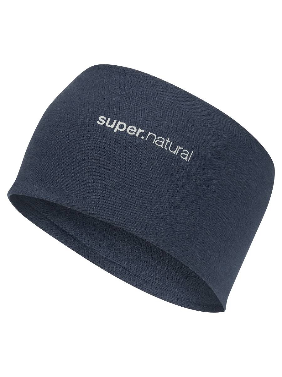 Кепка super.natural Merino Stirnband, синий кепка ziener stirnband ilsu синий