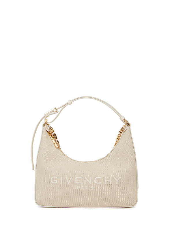 

Бежевая женская сумка через плечо small moon cut out Givenchy