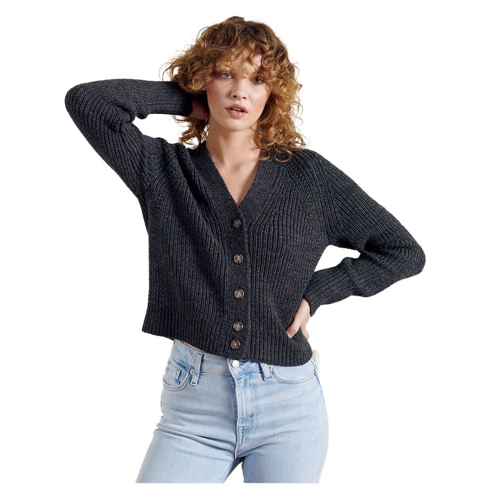 

Кардиган Superdry Jessica, серый