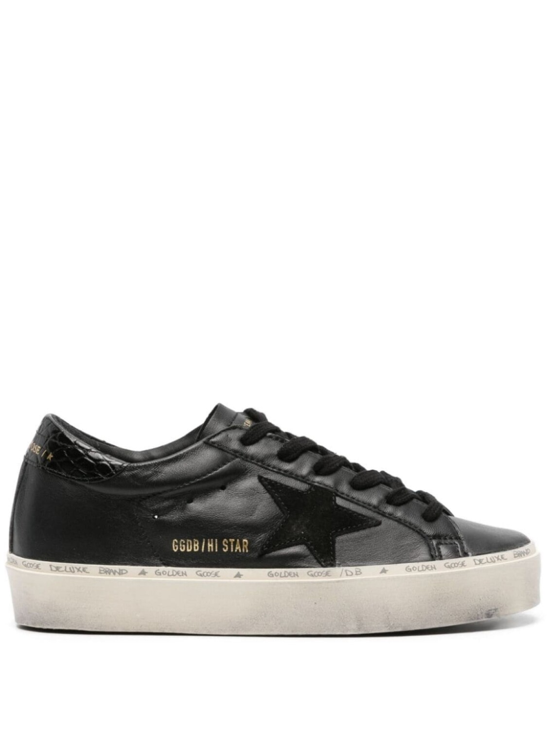 

Golden Goose кеды Hi Star, черный