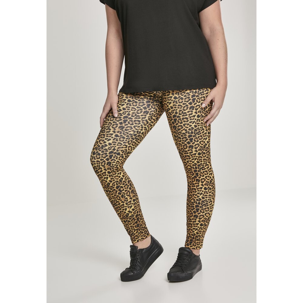 

Леггинсы Urban Classics Pattern Big, желтый