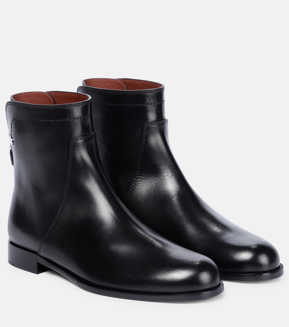 

Ботильоны Welly из кожи Loro Piana, черный
