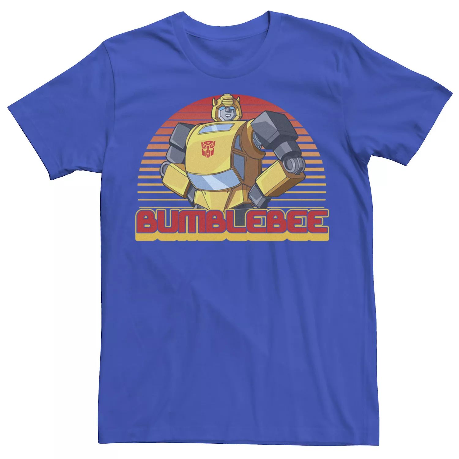 Мужская футболка Transformers Bumblebee Retro Licensed Character