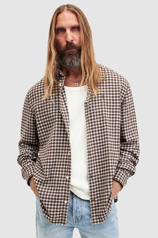 

WAYANDA рубашка из хлопка AllSaints, мультиколор