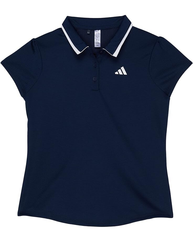 

Поло Adidas Textured Polo Shirt, цвет Collegiate Navy