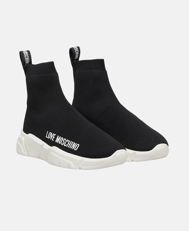 

Слипоны Love Moschino, черный