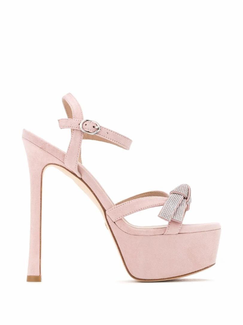 

Босоножки на платформе Mega Bow Stuart Weitzman