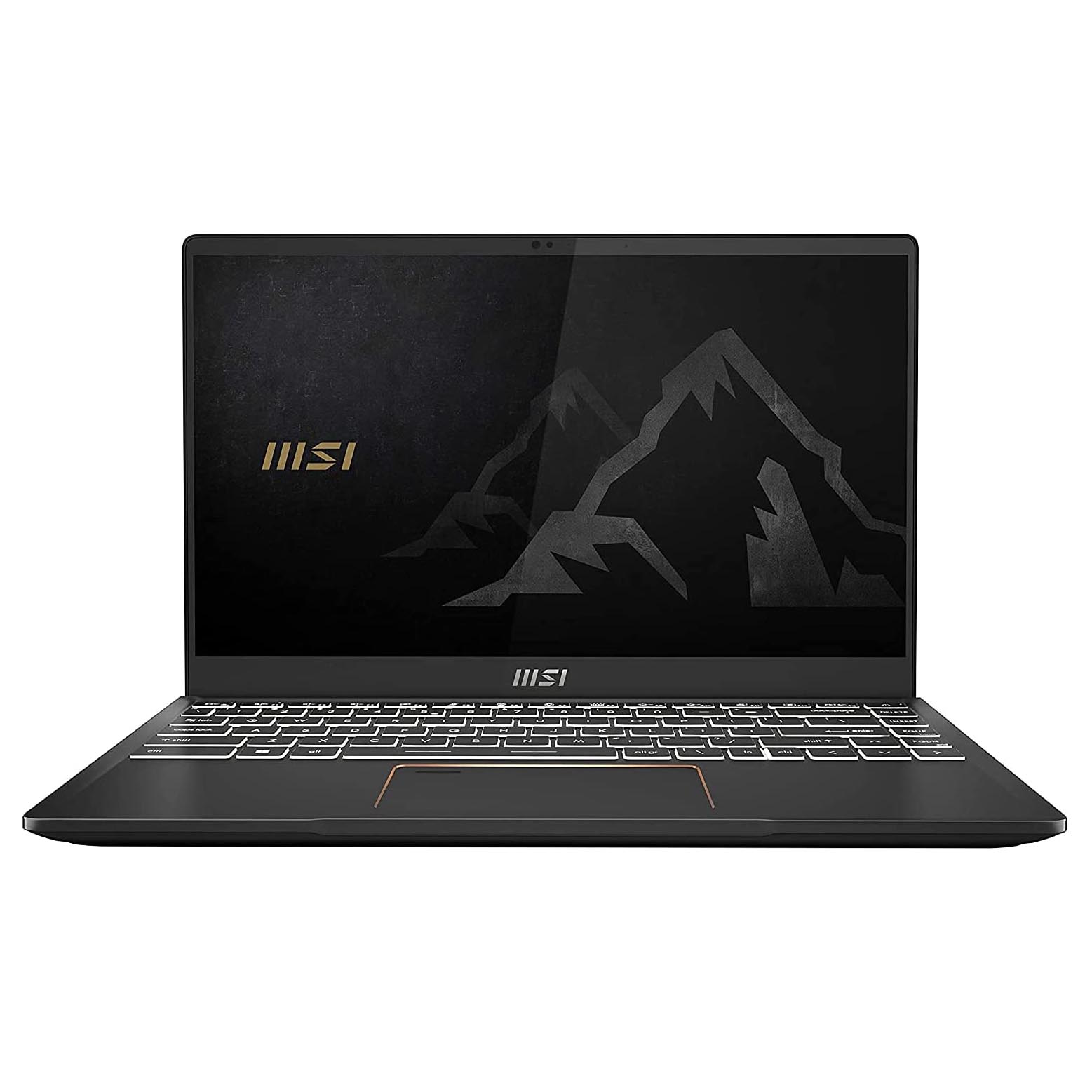 Ноутбук MSI Summit E14 A11, 14'', 32 Гб/1 Тб, i7-1185G7, GTX 1650 Ti, черный, английская клавиатура - фото