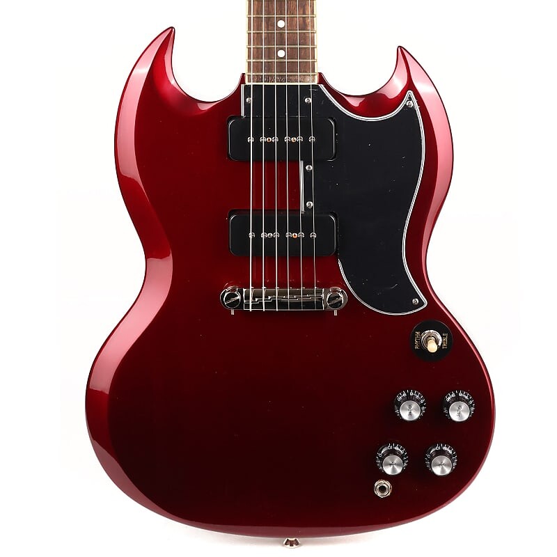 

Epiphone SG Special P-90 игристое бордовое