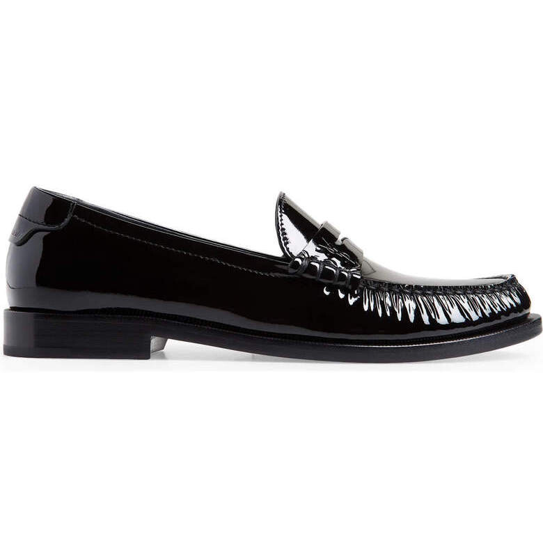 

Лоферы Saint Laurent Le Loafer Monogram Penny, черный