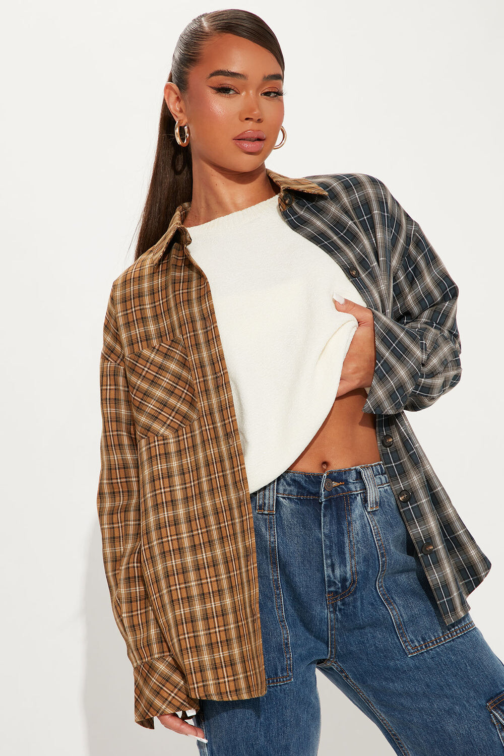 

Рубашка Fashion Nova 12600SK, желтый