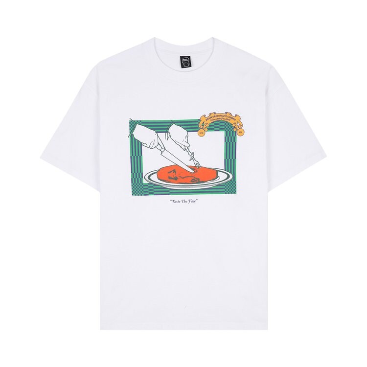 

Футболка Brain Dead Taste The Face T-Shirt 'White', белый