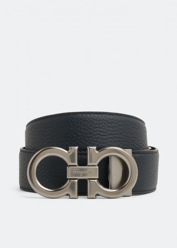 

Ремень FERRAGAMO Gancini belt, синий