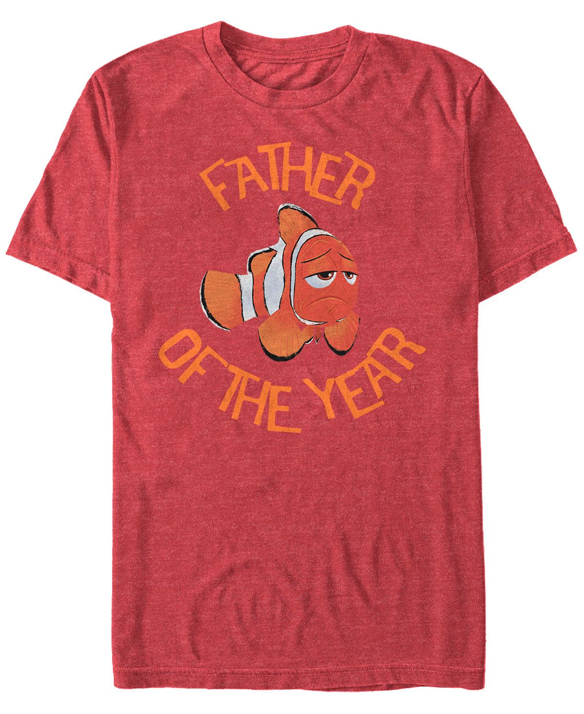 Мужская футболка с коротким рукавом disney pixar finding dory, marlin «отец года» Fifth Sun, мульти