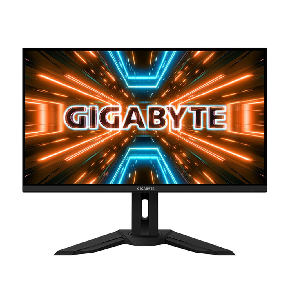 Игровой монитор Gigabyte M32U, 31.5, 3840 x 2160, Fast IPS, 144 Гц, черный монитор gigabyte m34wq