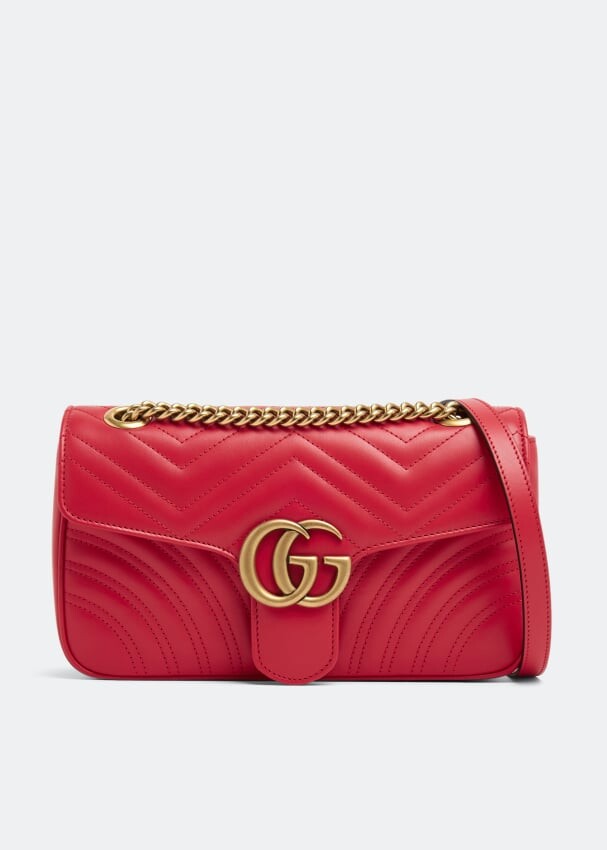 

Сумка GUCCI GG Marmont Matelassé shoulder bag, красный