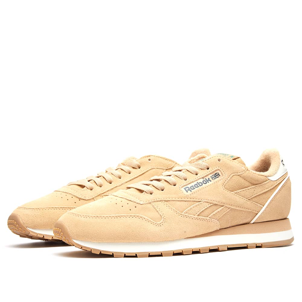 Кроссовки Reebok Classic Leather 1983 Vintage, бежевый – заказать из-за  границы с доставкой в «CDEK.Shopping»