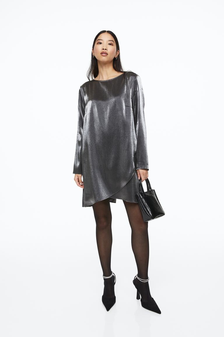 

МАМА Платье для кормления H&M, серебристый