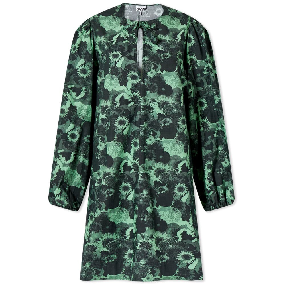 

Платье GANNI Printed Floral A-Shaped Mini Dress