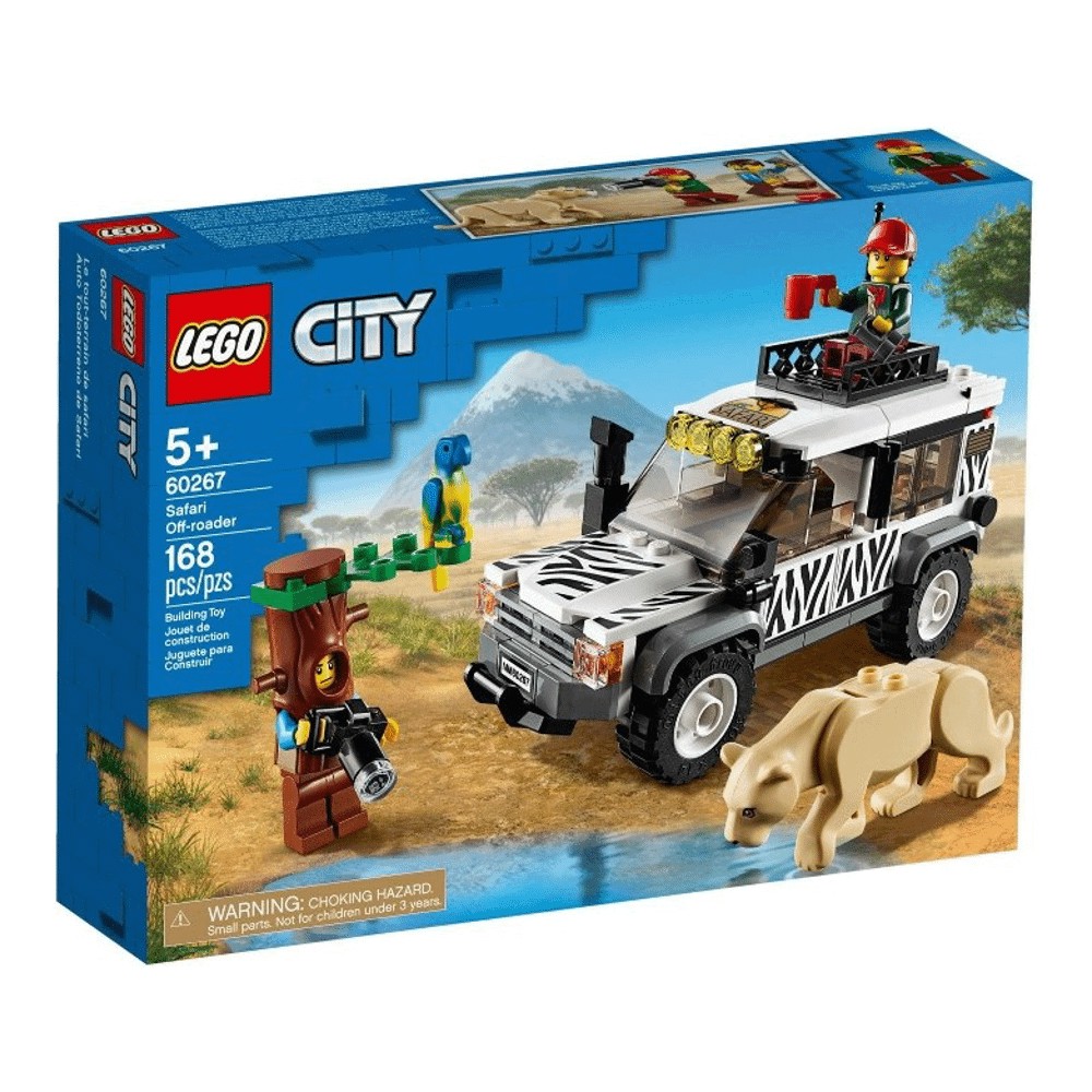 Конструктор LEGO City 60267 Safari Внедорожник конструктор lego city 60267 safari внедорожник