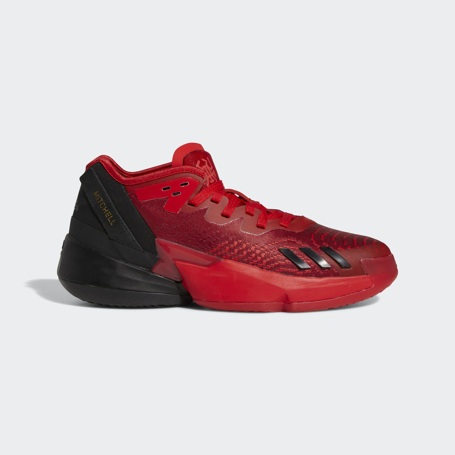 

Мужские баскетбольные кроссовки - D.O.N Issue 4 красный/черный ADIDAS