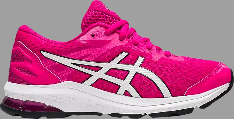 

Кроссовки gt 1000 10 gs 'pink rave white' Asics, розовый