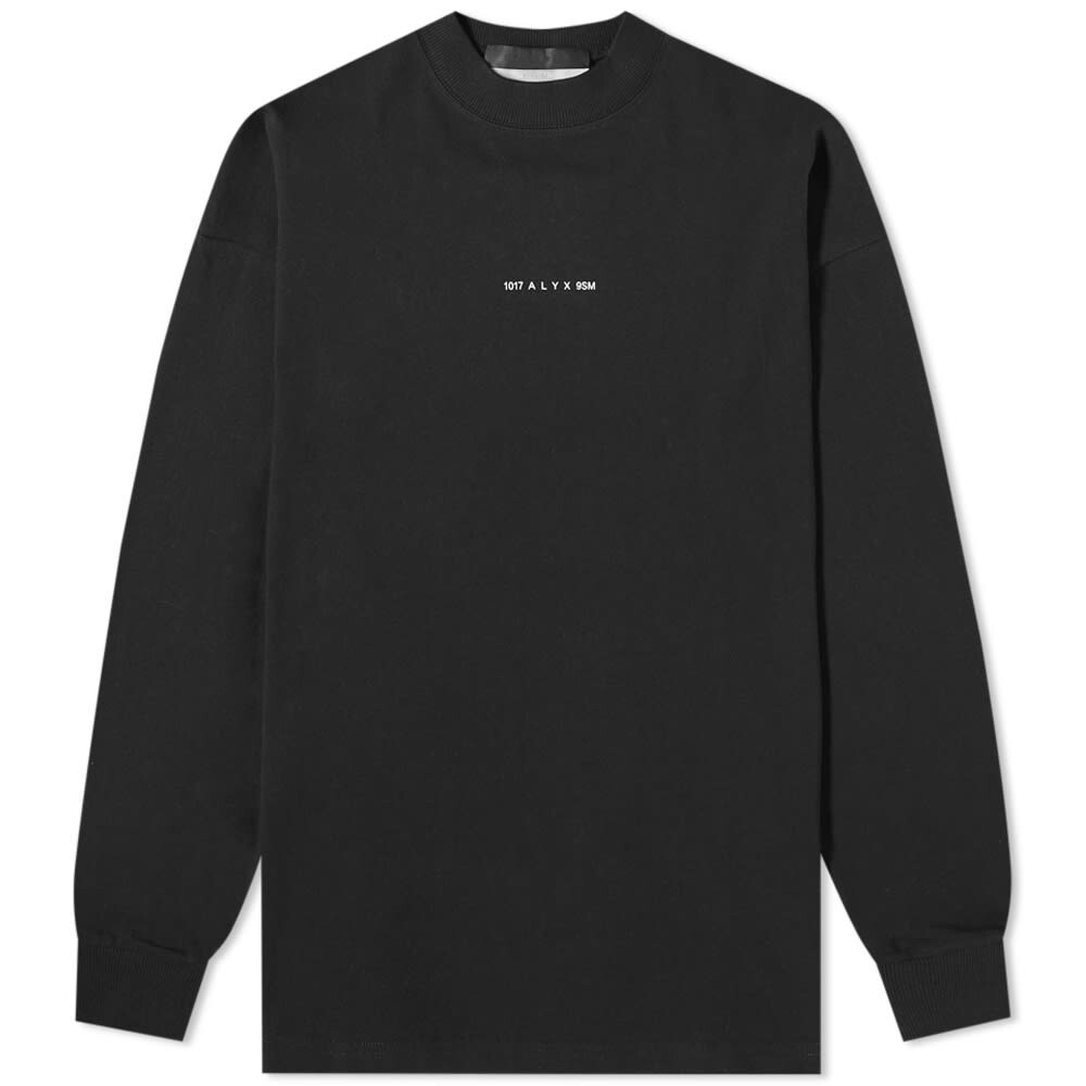 

Футболка 1017 ALYX 9SM Long Sleeve Visual Tee, Черный
