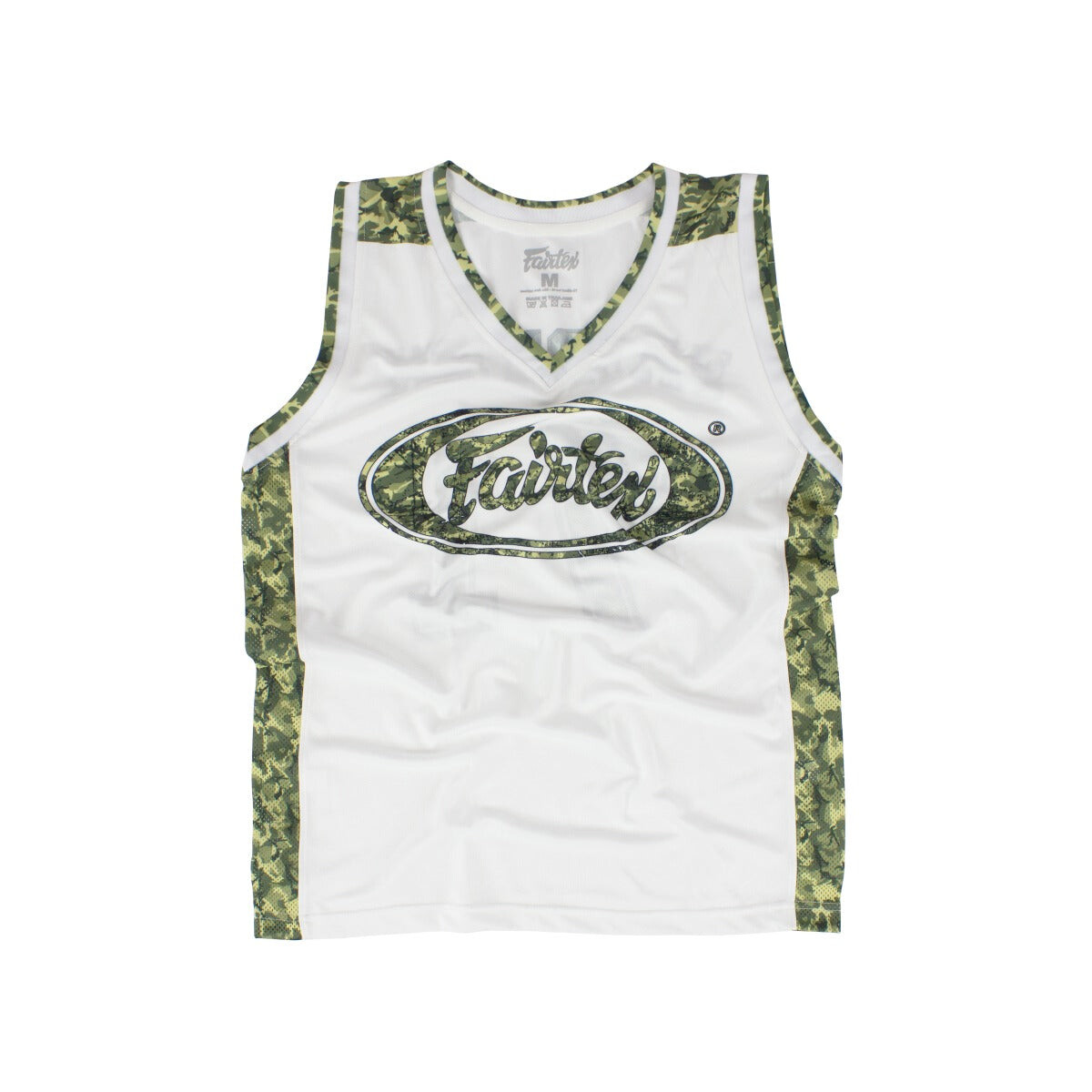 

Баскетбольная майка Fairtex JS11, размер M, белый