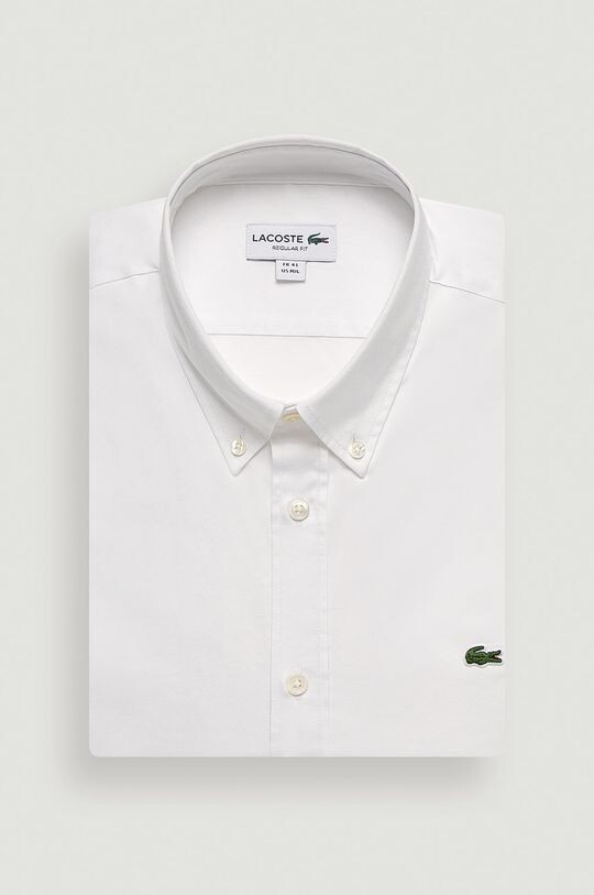 

Хлопковая рубашка CH2933. Lacoste, белый
