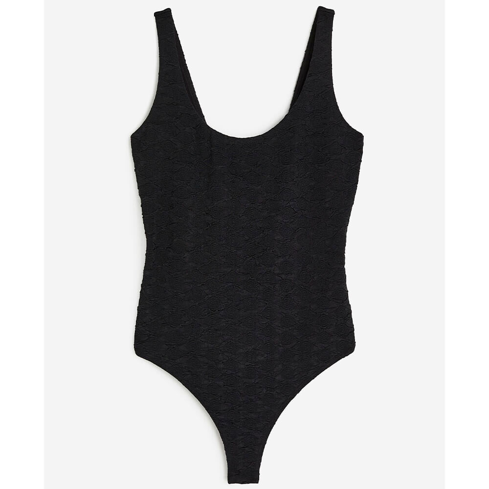 

Боди H&M Textured , черный