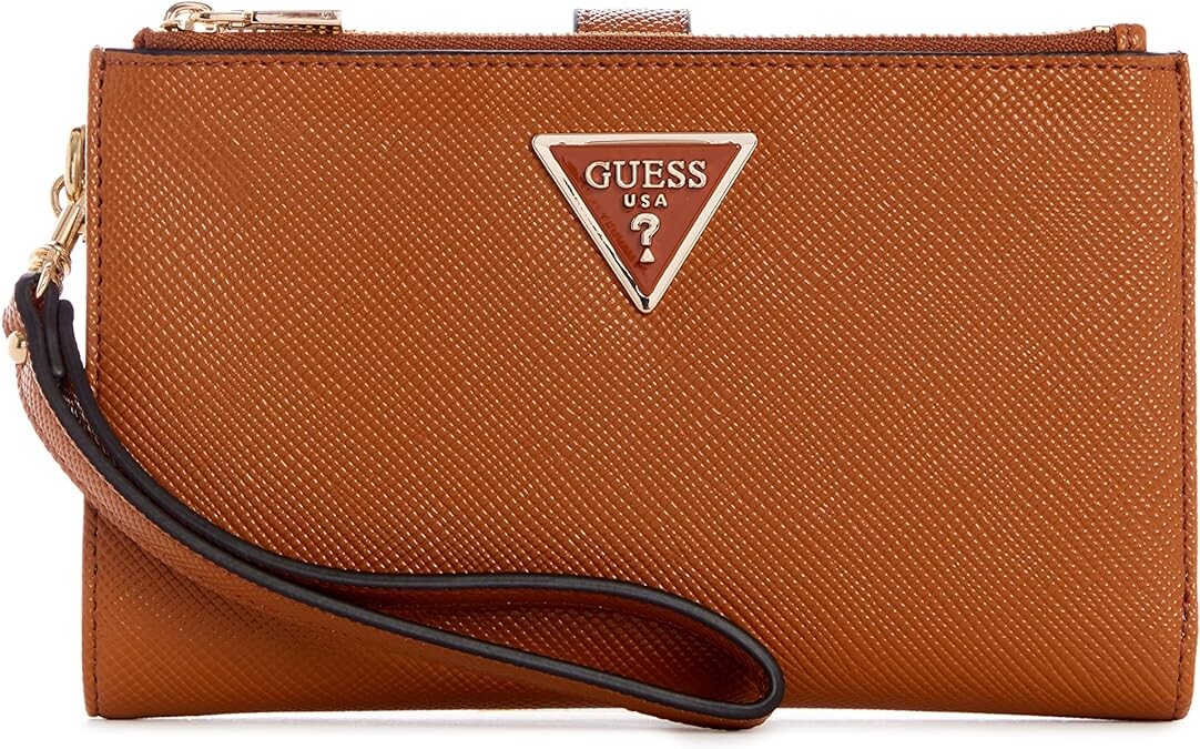 

Кошелек Guess Women's Laurel Double Zip, светло-коричневый