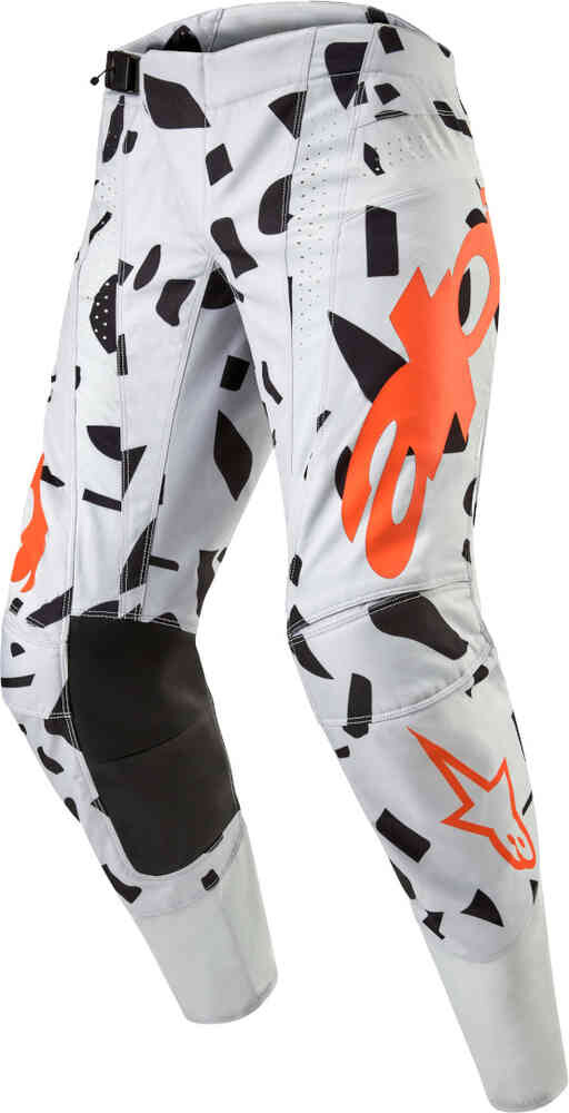 

Брюки для мотокросса Techstar Rantera Alpinestars, белый/черный/оранжевый