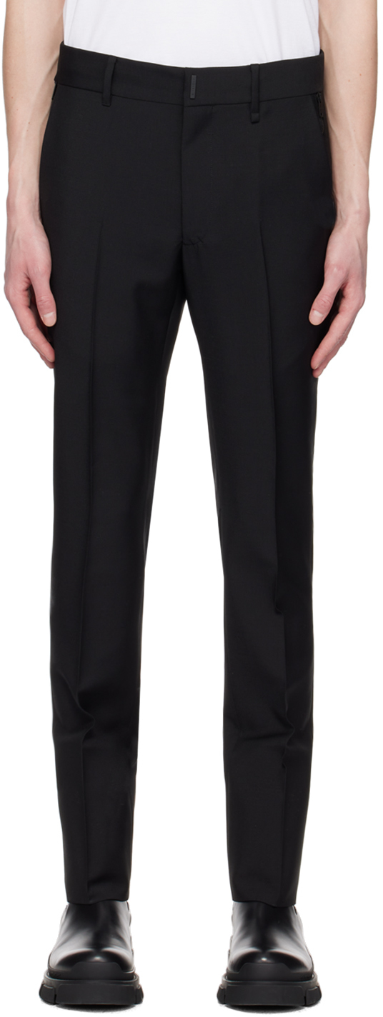 Черные классические брюки Givenchy брюки черные классические 54 размер