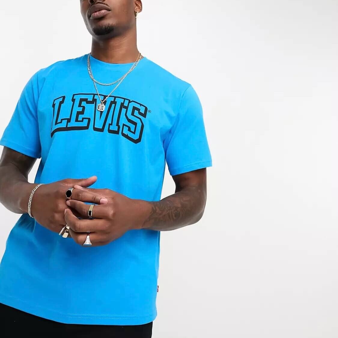 

Футболка Levi's x Asos Exclusive With Collegiate, синий