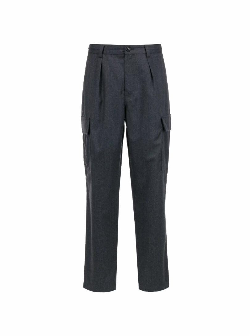 

Шерстяные брюки карго Brunello Cucinelli
