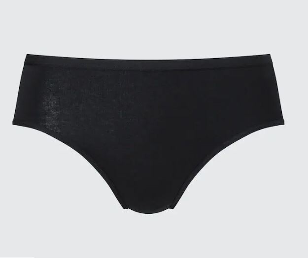 

Нижнее белье со средней посадкой Uniqlo Mid Rise, черный