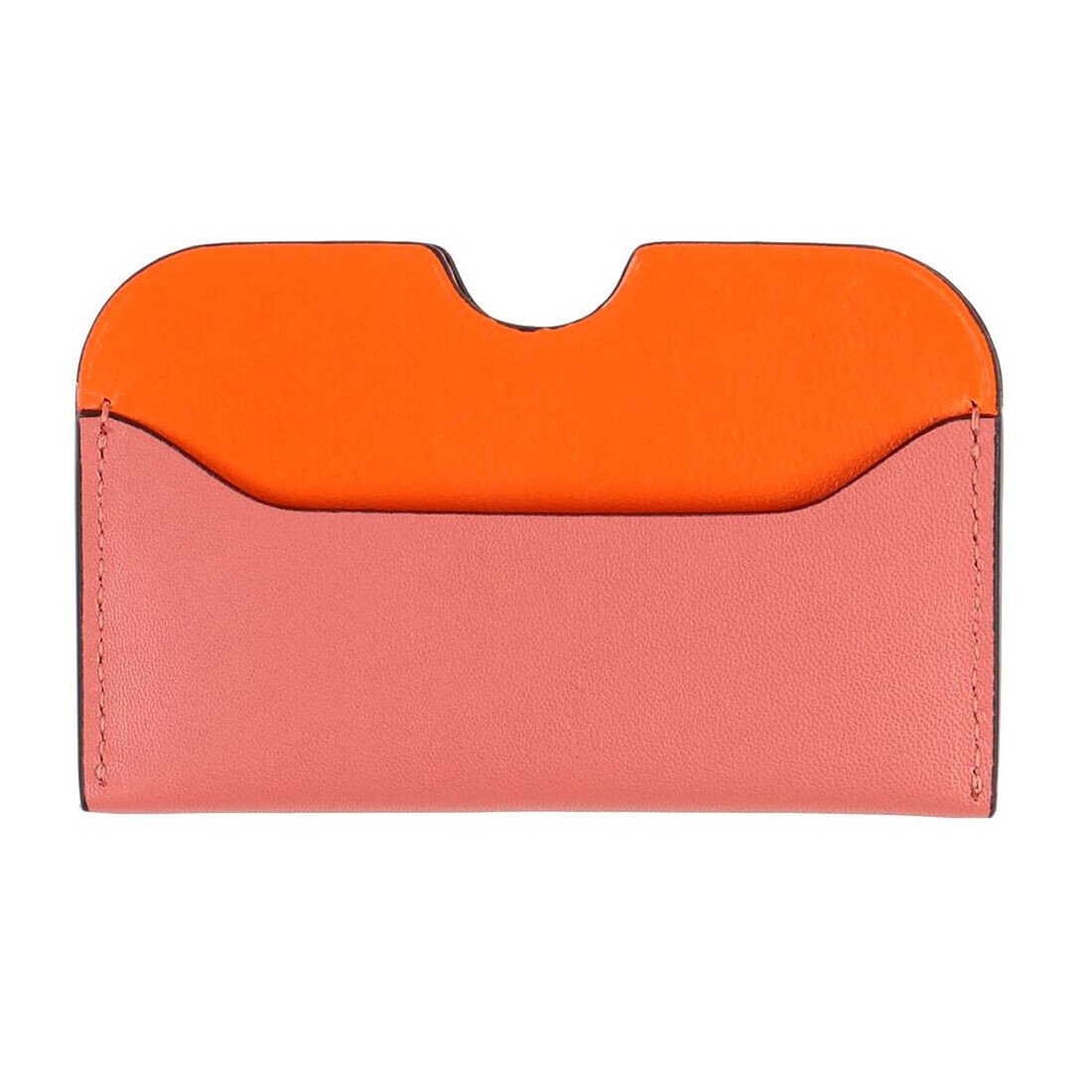 

Кожаный держатель для карт и документов Acne Studios, розовый/оранжевый/серый